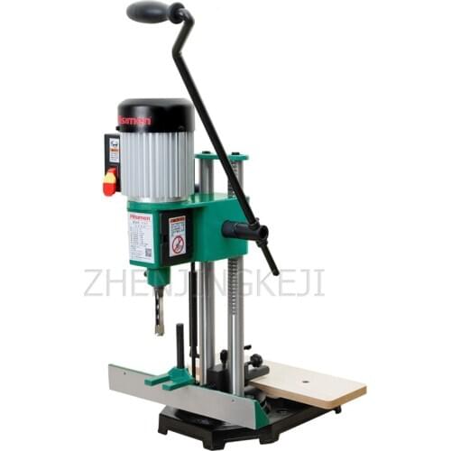 Can Turn Around Double Column Chisel Drill Machine Square Tenon Machine 220V/50HZ Tenoning Machine Drill Gouge Equipment 750W