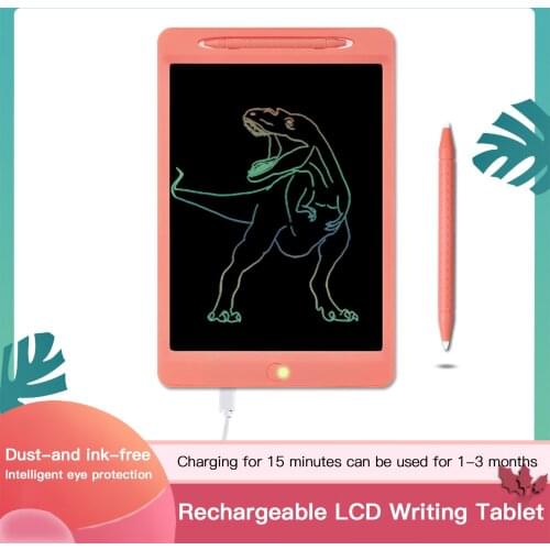 11.5 Inch Rechargeable LCD Writing Tablet Handwriting Drawing Tablet Colorful Screen with Stylus Lock Button for Toddler Kids