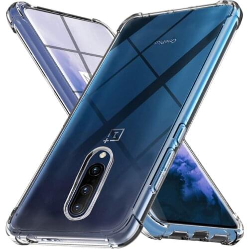 Crystal Slim TPU Cases For OnePlus 7 Pro 5G Soft Transparent Crystal Phone Cover For OnePlus 7Pro Anti Drop Shock Slim TPU Cases