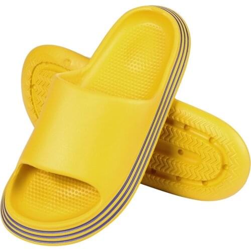 Summer Slippers Shower Sandal EVA Massage Drainage Holes Non-Slip Light Bathroom Indoor Women Men Flip Flops Pool Shoes Slide
