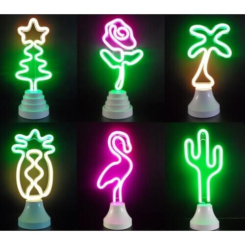 Mycyk Led night light USB new heart fancy furnishings creative decorative battery table lamp Romantic Kids Room Lamp table lamp