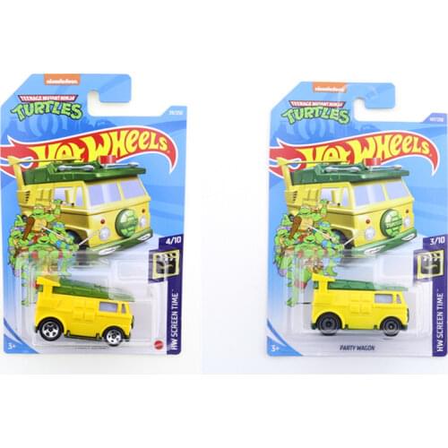 2021 PARTY WAGON Original Hot Wheels Mini Alloy Coupe 1/64 Metal Diecast Model Car Kids Toys Gift