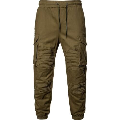 2020 Spring and Autumn Casual Mens Gym Slim Trousers Sportswear Bottoms Tight Jogger Sports Pants Mountain Climbing Outdoor