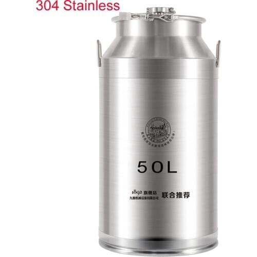 High Quality Shrink 50L Necking, 304/316 Stainless Steel Barrel, Beer Fermentation Tanks, Fermenter, Brewed Wine