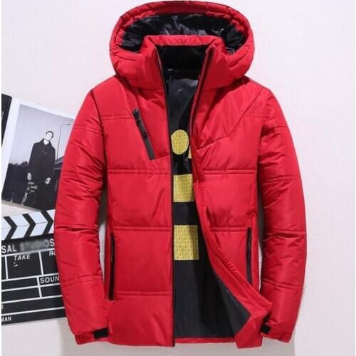 Winter Thicken Warm Down Jacket Windproof Hooded Outerwear White Duck Down Jackets Male Brand Clothes chaqueta pluma hombre 4XL