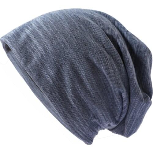 2021 New Fashion Thin Hat Skullies Beanies Women Winter Hats For Men Caps Male Soft Bonnet Beanie Solid Color All Match Hat