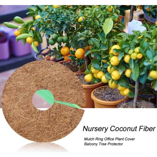 3pcs Natural Coconut Palm Fiber Coco Liner Bulk Roll Mat Carpet Flower Basket Flower Pot Wall Basket Liners Reptile Carpet