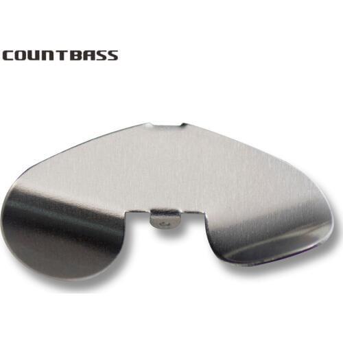 50pcs Aluminium Tandem Buzz Blades, Prop Delta Blades,DIY Buzzbait Fishing Lures Tackle Craft