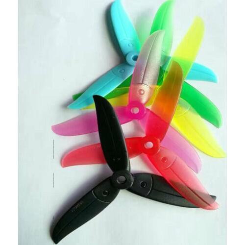 6 pairs camera drone motor Accessories 5" F5045 3 blades propeller (CW/CCW) for RC Airplane Aircraft FPV