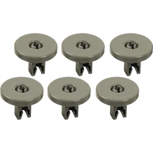 6x New Dishwasher Parts Lower Wheel Fit For AEG Favorit Privileg Zanussi