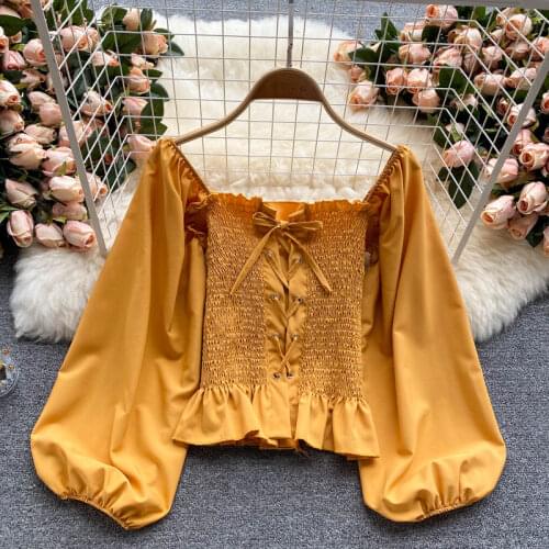 AXIUii NADRiDA Collar Blouses