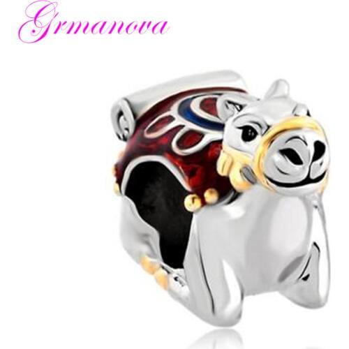 Animal Desert Boat Camel European Charm Beads, Beads Jewelry Making Bracelet Jewelry Fit Pandora Necklace bracelet