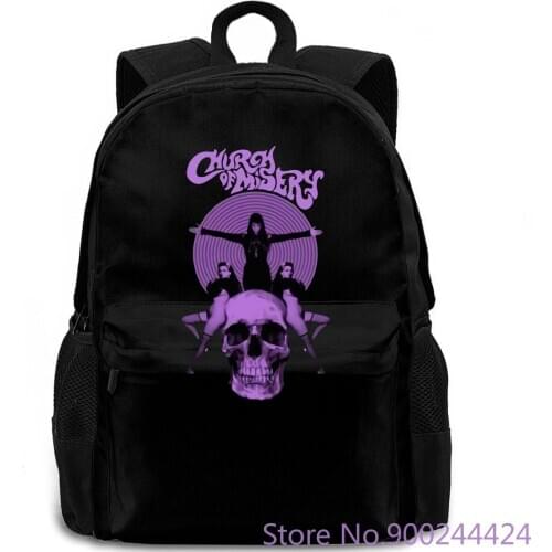 CHURCH OF MISERY DOOM METAL BAND ELECTRIC WIZARD EYEHATEGOD Cool Casual Sleeves Fashion backpack