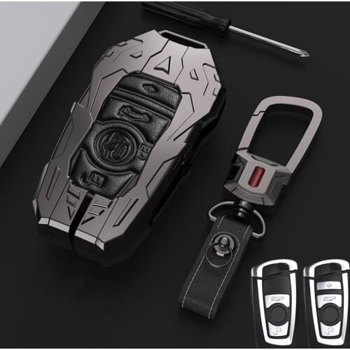 For BMW 5 Series 3 Series 1 Series X3 X5 320 530 525li High-end Car Key Cover Full Cover Key Protective Shell Auto Accessories