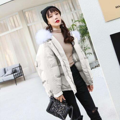 Cotton Woman New Pattern Chic Winter Korean Cotton-padded Jacket Bread Short Seta Lead Cotton-padded Clothes Easy Bf Loose Coat