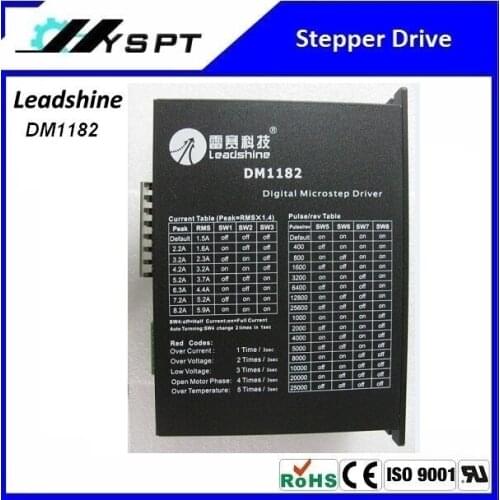 Best price! Leadshine stepper motor driver DM1182 2 Phase Digital Stepper Drive Max 150 VDC / 8.2A