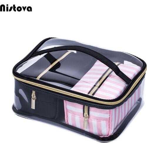 Nistova Transparent Cosmetic Bags
