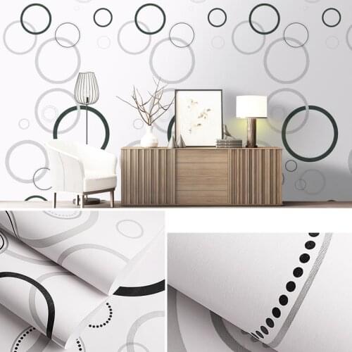 Wallpaper background wall living room bedroom self-adhesive wallpaper PVC thickened waterproof European dormitory instant paste