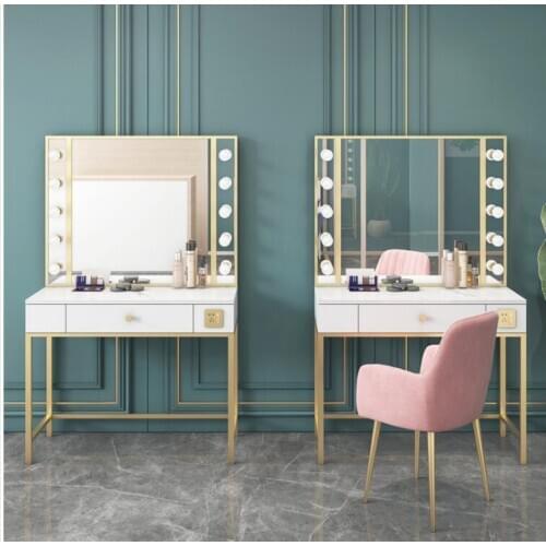 Photo studio dressing table with light makeup bridal shop dressing table professional makeup artist beauty salon special dressin