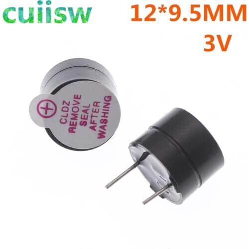 30pcs Integrated Magentic Buzzer Continuous tone Active Buzzer 3V DC, 85DB