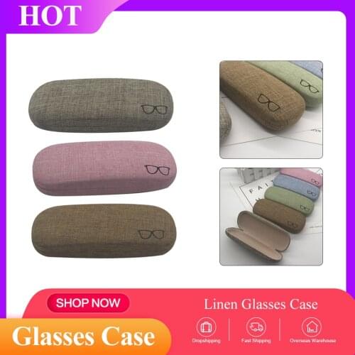 1Pcs Glasses Hard Fresh Style Eye Glasses Case Glasses Pocket Reading Eyewear Accessories Portable Sunglasses Box