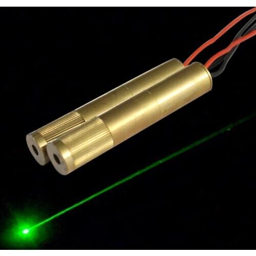 532 nm green light module spot laser head locator with adjustable focus