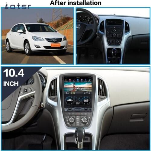 Android 9 Tesla style GPS navigation for OPEL voxhall Holden Astra J 2010-2013 Car DVD player stereo Multimedia player Head Unit