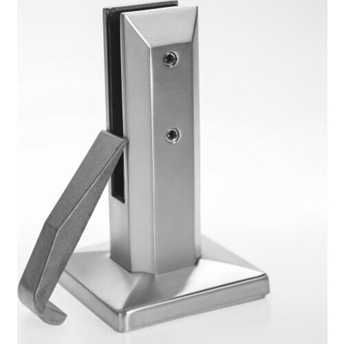 Frameless SS Duplex 2205 Balcony Glass Railing Balustrade Glass Spigot