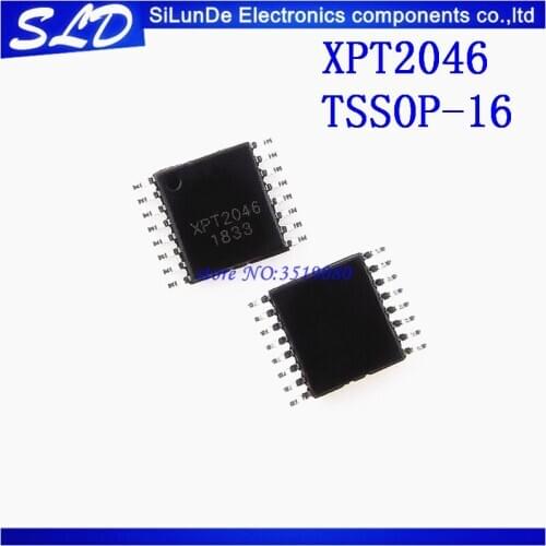 Free Shipping 100pcs/lot XPT2046 2046 TSSOP-16 new and original in stock