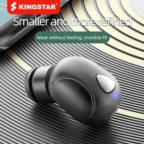 KINGSTAR Bluetooth Headset Sports Monaural Outdoor Bluetooth 5.0 Earphone Headphone Waterproof Stereo Mini Wireless Headset