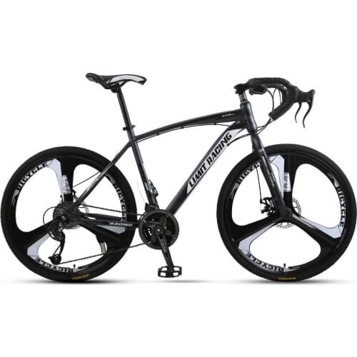 Road Bike Fixed Gear Bicycle Variable Speed Bent Men and Women Students Three Knif Wheel Adult New Cool