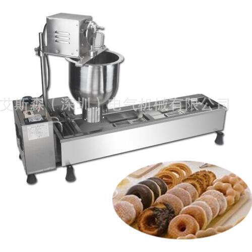 Electric Auto Cake Donuts Maker Multi-Functional Donut Making Machine Stainless Steel Doughnuts Machine Fryer