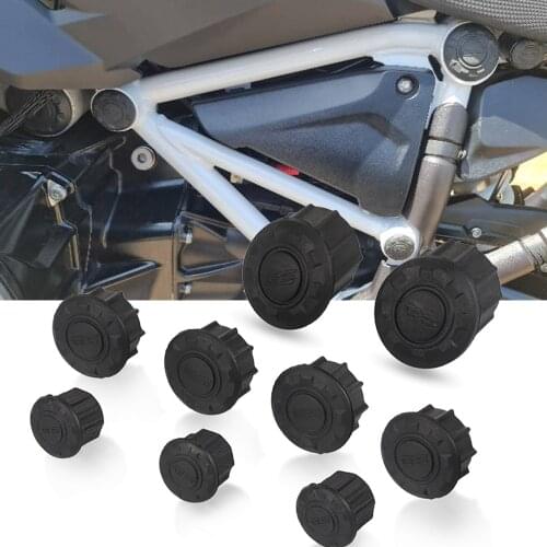 For BMW R1200GS LC R 1200GS R1200 GS R 1200 GS LC Adventure ADV 2013 2014 2015 2016 2017 2018 Frame Caps Frame Hole Cover Plug