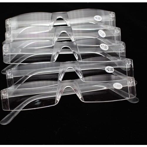 Presbyo Pia 1.00-4.00 New Reading Rimless Diopter Eyeglasses Clear Diopter Eyeglasses