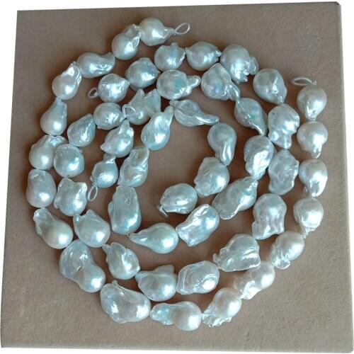 High quality baroque pearl beads in strand,100% Nature freshwater pearl with baroque shape,AAA QUALITY,have few flaw,no repaired