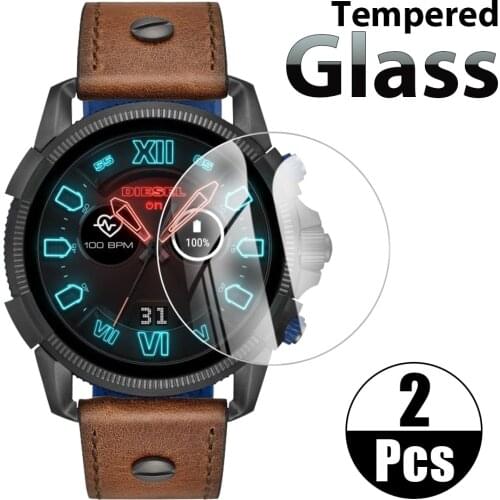 Tempered Glass Protective Film HD Guard For Guard 2.5 Smart watch Toughened Screen Protector Cover for Diesel On Full Guard 2.5