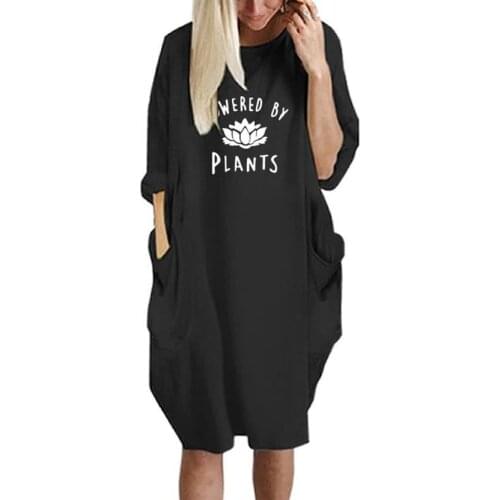 2019 Fashion Pocket TShirt for Women Vegan Letters Print shirts Women Female Graphic Tees Women Tumblr clothing