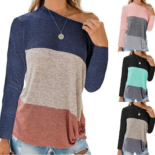 2019 Autumn Winter Thick Sweater Women Knitted Ribbed Pullover Sweater Long Sleeve Sexy Strapless Oblique Collar Sweater GAL060