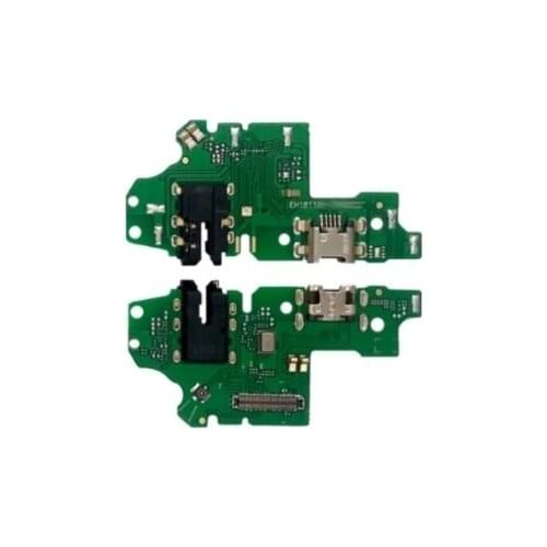 10pcs 50pcs For Huawei P Smart 2019/ 2018 Micro USB Charger Charging Dock Connector Port Flex Cable Microphone Board