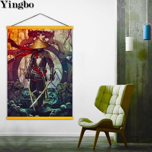 DIY 5d diamond painting new arrivals Japan Samurai Cross Stitch kits Diamond Mosaic Embroidery Anime Dragon rhinestone Decor