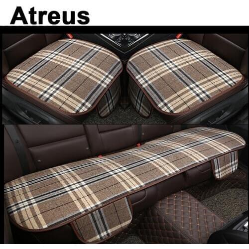 Atreus Car Automobiles Business Grid Seat Cushion Covers For Mitsubishi ASX Suzuki Subaru Acura Jeep Renegade Fiat 500 Hyundai