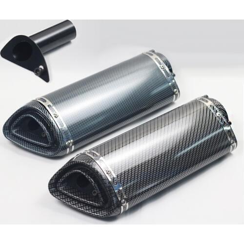 Escape Scooter Motorbike Muffler Motorcycle For YAMAHA R6 mt 09 2017 Honda nc sym z1000 2013 mt10 cbr125 fz6 Exhaust s1000xr r3