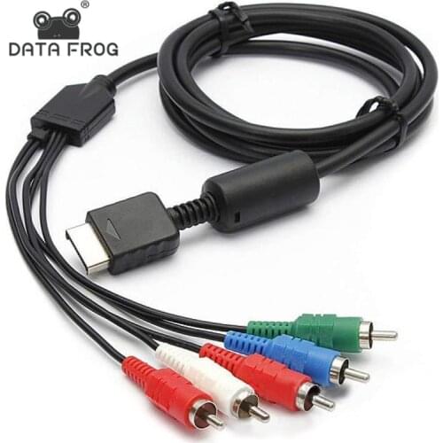DATA FROG 1.8M To Improve The Picture Quality Component Cable Suitable for Sony Playstation2/PS3 Game Console Accessories