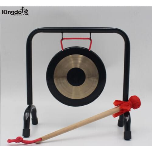 Kingdo 100%handmade Special offer decorations 6"chau gongs