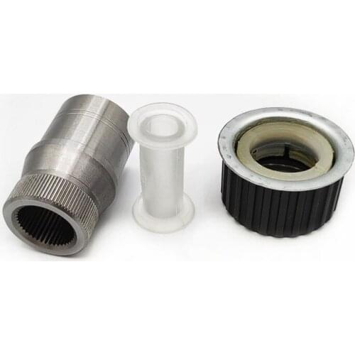 Steering Column Steering Column Repair Kit Adapter Iron Joint Sleeve Bearing Rubber Sleeve For Golf MK1 MK2 Jetta Passat B3