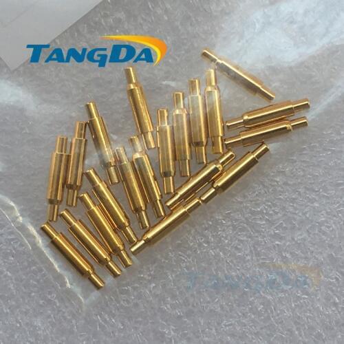 Tangda connector pogopin Probe spring contact pogo pin 3*15 mm DIP Charging copper needle gold plate PCB A