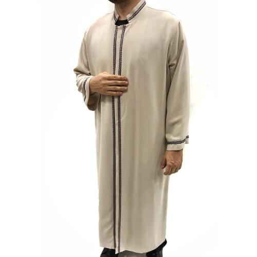 Reis Male Muslim Imam Masjid Mosque Jubba Arab Hodja robe Turkey Islamic teacher quality caftan Dubai Special Religious Ramadan
