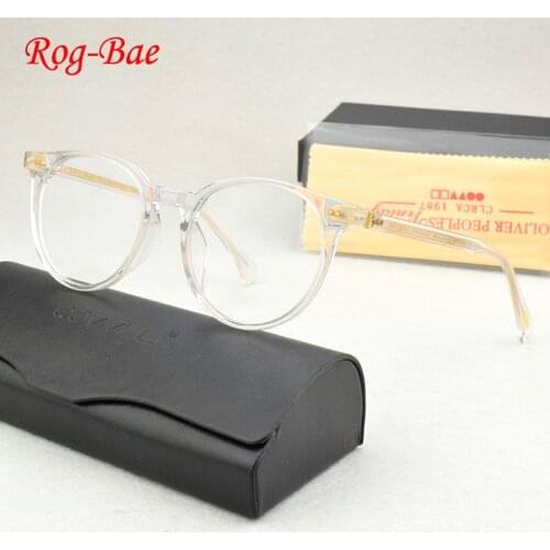OV5318 Optical Glasses Frame Men Round Acetate Vintage eye glasses frames for women eyeglasses myopia computer Retro Spectacles