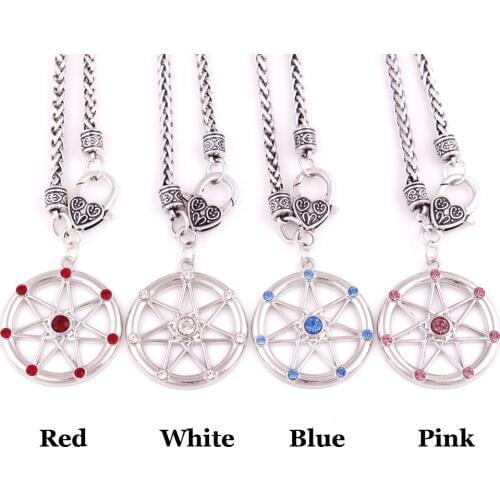 Necklace BSK Chain Seven Points Stars To Protect The Owner Beautiful Crystal To Add Your Female Charm And Provide Dropshipping