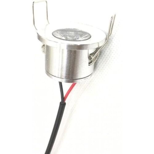 10pcs 20degress silver spot Mini LED Einbaustrahler 3W mit Trafo Stecksystem Einbauspot Deckenspots Einbauleuchten Einbaurahmen